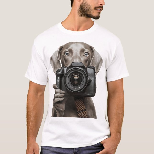 T-shirt Weimaraner  (Devant)