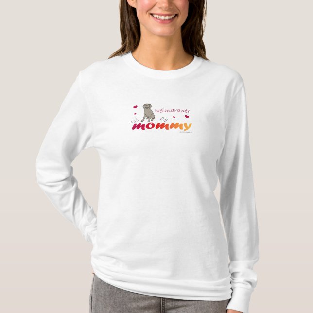 T-shirt Weimaraner (Devant)