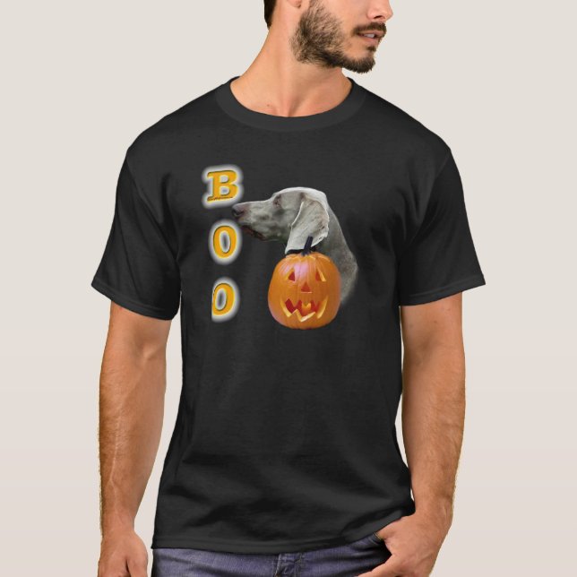 T-shirt Weimaraner Boo (Devant)