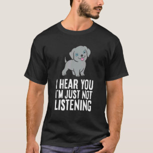 T-shirt Weimaraner Chien Comme animal de compagnie Je vous