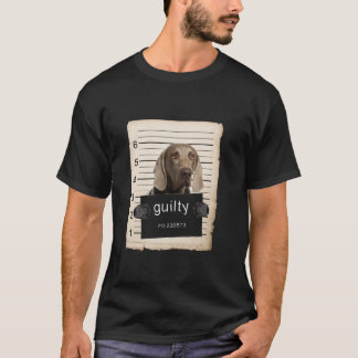 T-shirt Weimaraner Chien mug abattu chien mauvais