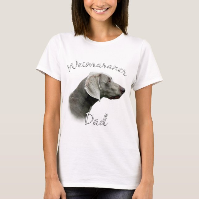 T-shirt Weimaraner Papa 2 (Devant)