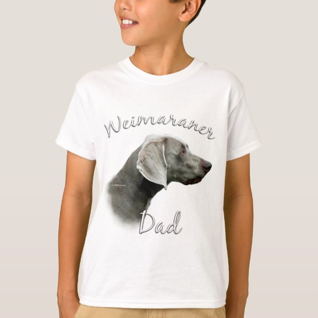 T-shirt Weimaraner Papa 2 (Devant)