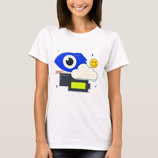 T-shirt Weirdcore Chaos Icons (Devant)