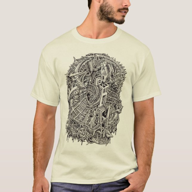 T-shirt Weirdhead, par Brian Benson (Devant)