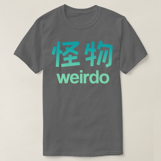 T-shirt Weirdo au Kanji (Design devant)