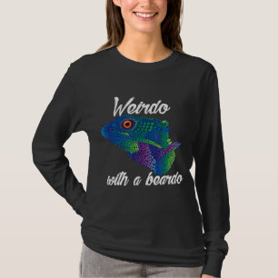 T-shirt Weirdo Avec Un Dragon Porté Par Un Beardo