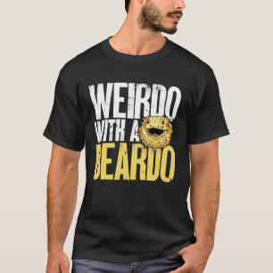 T-shirt Weirdo Dragon Avec Un Beardo Beardo Beardie Reptil