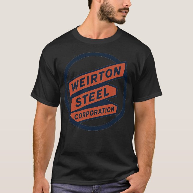 T-shirt Weirton Steel Corporation - Weirton, WV (Devant)