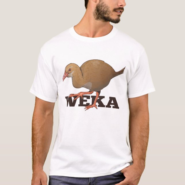 T-shirt Weka New Zealand Bird (Devant)