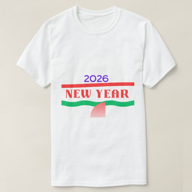 T-shirt Welcome 2026 - Fresh Start New Year Celebration  (Design devant)