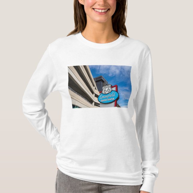 T-shirt Welcome To Springfield MO Long Sleeve (Devant)