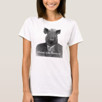 Welcome to the Plutocracy Funny Pig Customizable