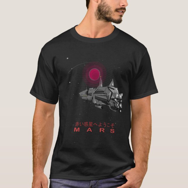 T-shirt Welcome to the Red Planet (Devant)