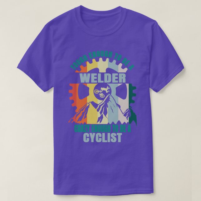 T-shirt Welder Biker Design (Design devant)
