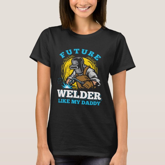 T-shirt welder clothes for men  welding dad (Devant)