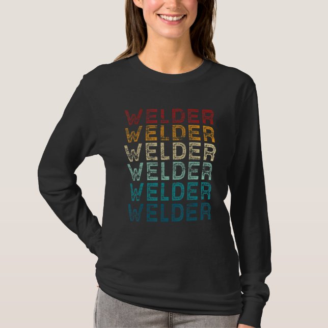 T-shirt Welder Dit Welder For Men (Devant)