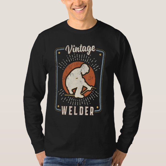 T-shirt Welder Vintage Retro Classic Love (Devant)
