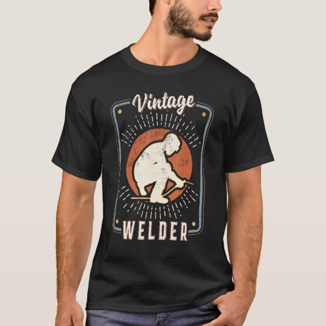 T-shirt Welder Vintage Retro Classic Love (Devant)