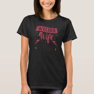 T-shirt Welder Welding Femme Welder Femme Oui Il travaille