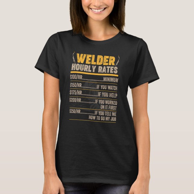 T-shirt Weldin Ouvrier Ironsmith Forgeron Expert H (Devant)