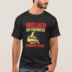 T-shirt Welding Design Hommes Femmes Soudain Drôle Soudure