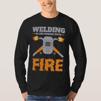 T-shirt Welding Is Like Sewing with Fire Welder