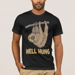 T-shirt Well Hung Sloth