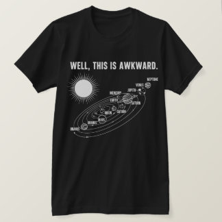 T-shirt Well This Is Awkward Funny Sarcastic Humor Quote
