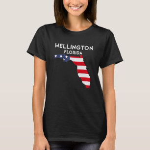 T-shirt Wellington Floride États-Unis État Amérique Voyage