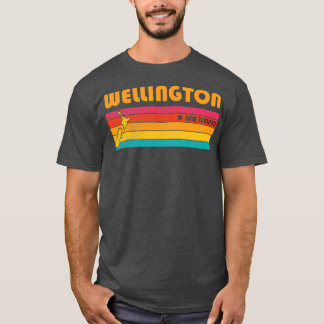 T-shirt Wellington Nouvelle-Zélande Souvenir Vintage