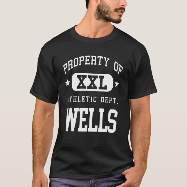 T-shirt Wells XXL Athletic School (Devant)