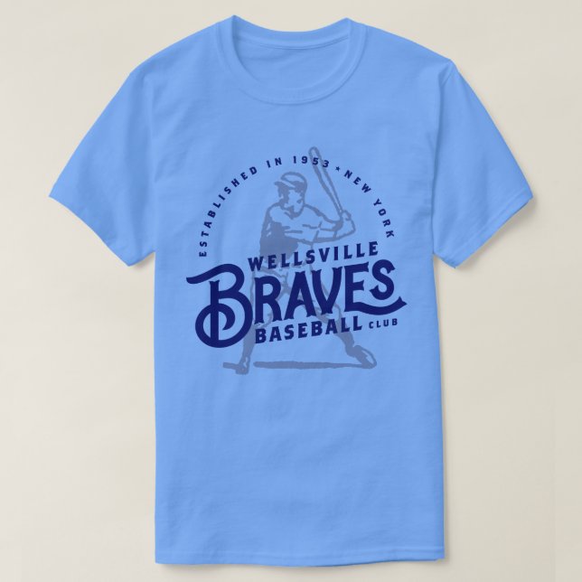 T-shirt Wellsville Braves (Design devant)