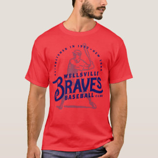 T-shirt Wellsville Braves