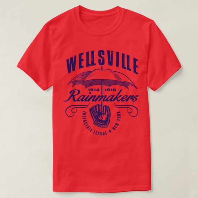 T-shirt Wellsville Rainmakers (Design devant)