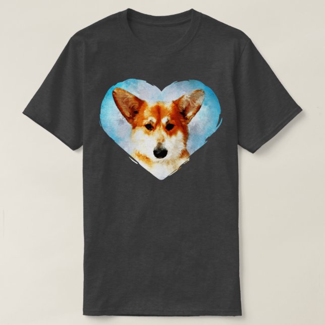 T-shirt Welsh Corgi (Design devant)