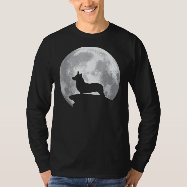 T-shirt Welsh Corgi Cardigan Dog Halloween Costume (Devant)