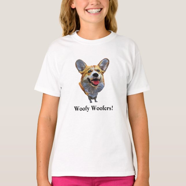 T-Shirt Welsh Corgi Chien Fun (Devant)
