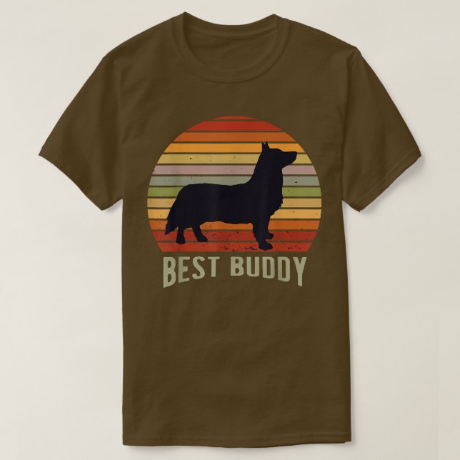 T-shirt Welsh Corgi Dog Breed 1514 (Design devant)