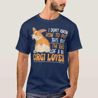 T-shirt Welsh Corgi propriétaire Amoureux des chiens de ch