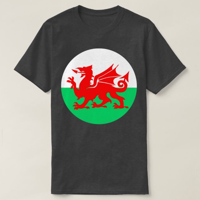 T-shirt Welsh Dragon (Design devant)