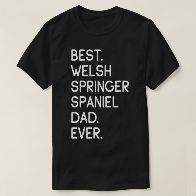 T-shirt Welsh Springer Spaniel (Design devant)