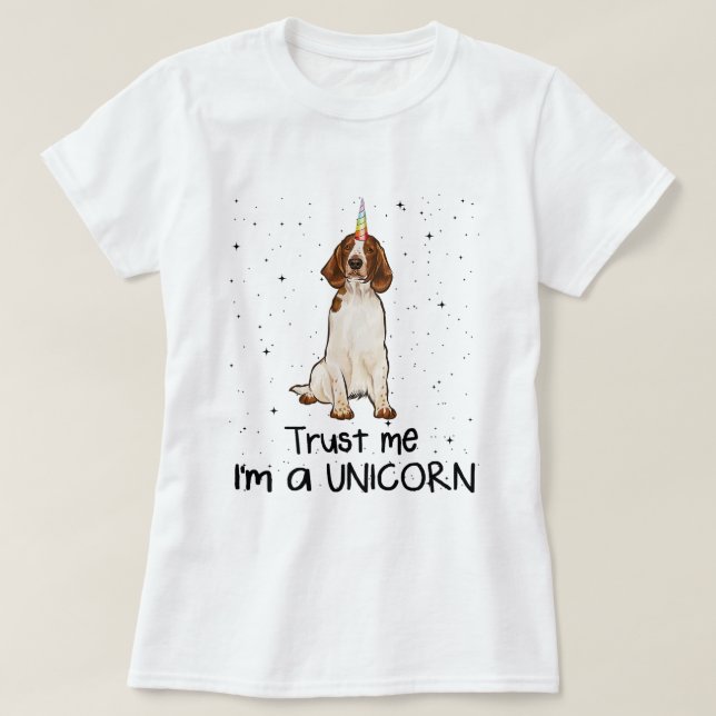 T-shirt Welsh Springer Spaniel Faites-moi confiance Im Un  (Design devant)