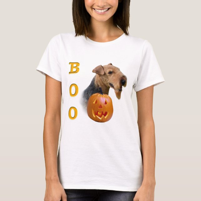 T-shirt Welsh Terrier Boo (Devant)