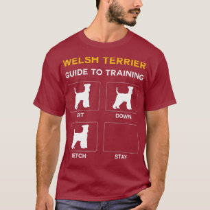 T-shirt Welsh Terrier Guide D'Entraînement De L'Obéissan