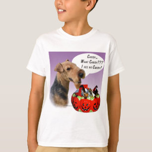 T-shirt Welsh Terrier Halloween Candy