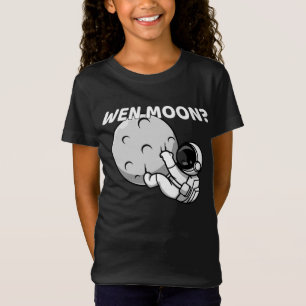 T-Shirt Wen Moon ? - Mème d'astronaute en cristal drôle