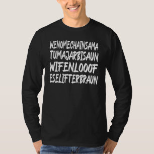 T-shirt Wenomechainsama Dank mème citation virale Summe te