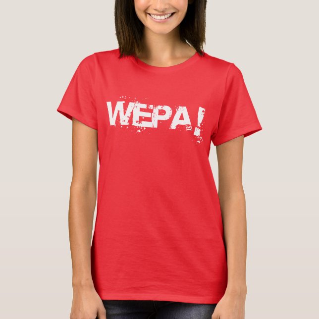 T-Shirt Wepa! Porto Rico (Devant)