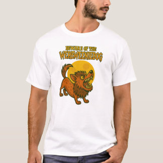 T-shirt Wereweeniedog Halloween
